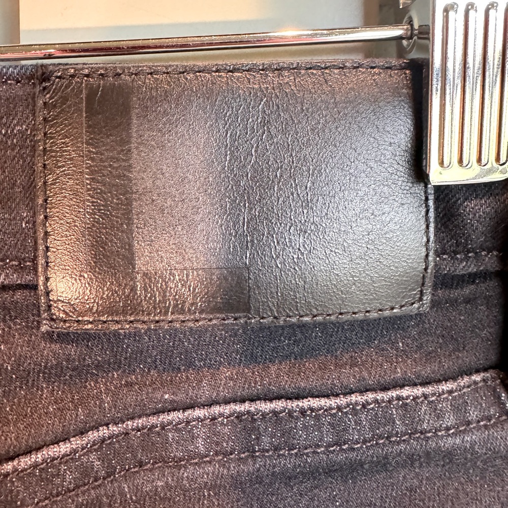 Lafayette 148 New York Mercer Kick-Flare Jeans in Washed Charcoal - Picture 3 of 5